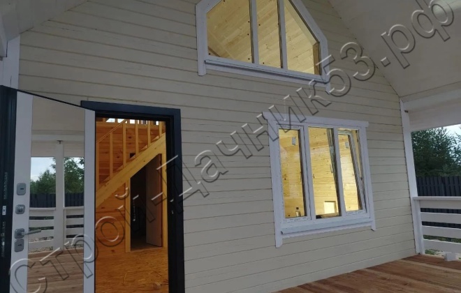 4 Брусовой дом ОД-85, 10x6 м, 60 М², Московская область, Раменский район, КП Континент (11)
